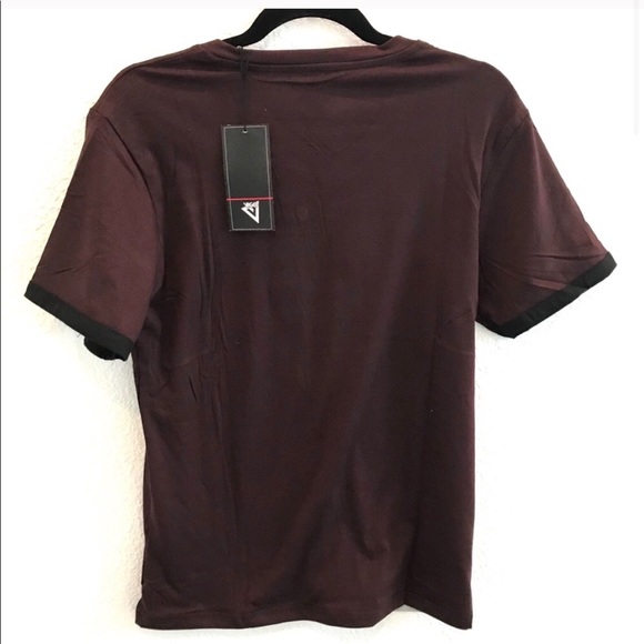 NWT Sale ! Mens Vneck Hybrid Zipper Tee - Picture 3 of 6